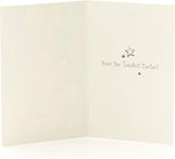 UK Greetings Easter Bunny Easter card featuring a colorful bunny design, perfect for celebrating Easter with a greeting card.