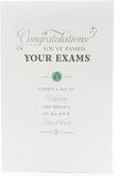 UK Greetings exam congratulations greeting card featuring a colorful design to celebrate passing results.