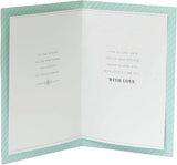 UK Greetings exam congratulations card featuring a colorful design, celebrating passing results with a cheerful message.
