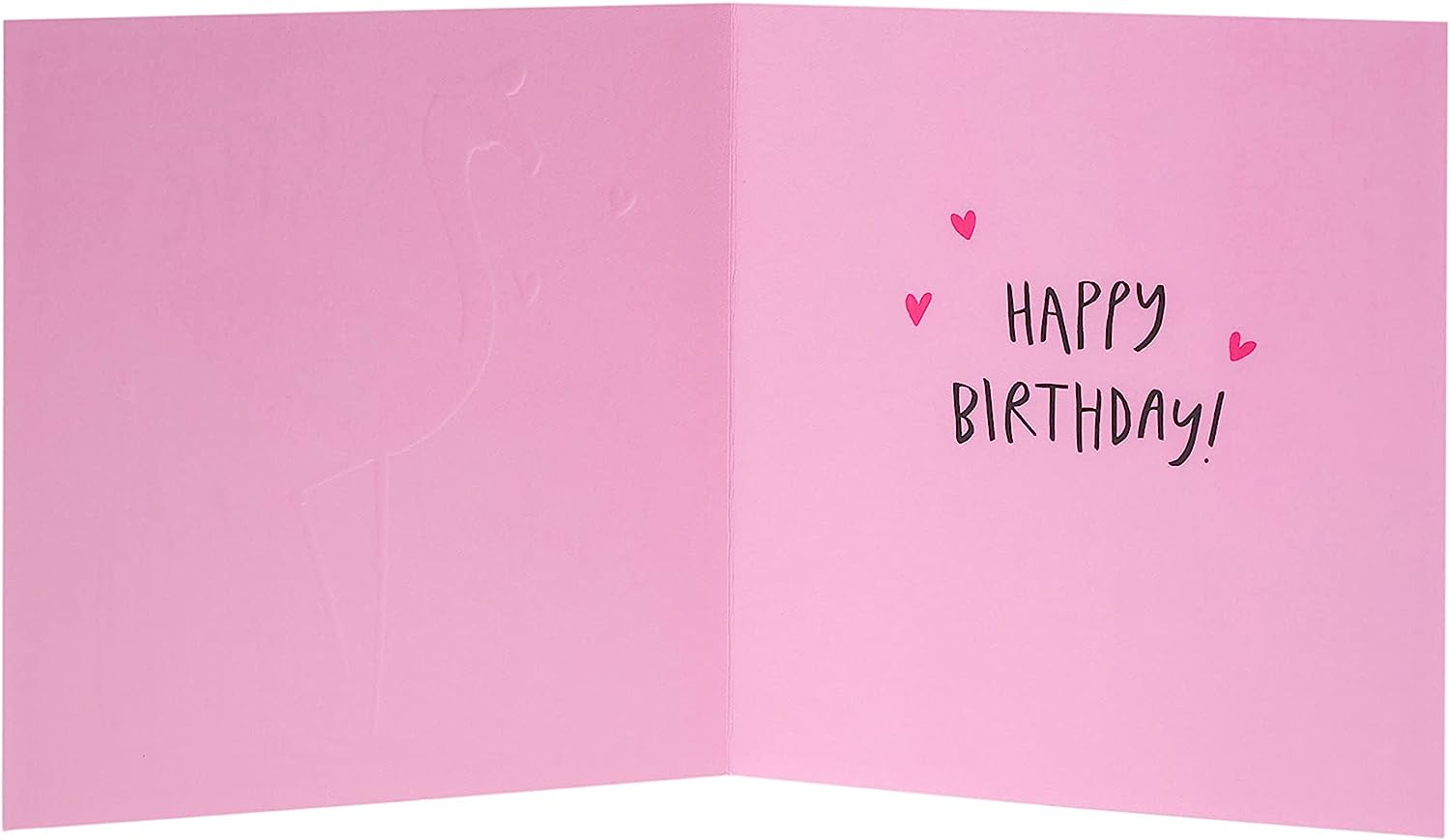 UK Greetings Fabulous Sister Flamingo Birthday Card featuring colorful flamingo design for celebrating sisters.