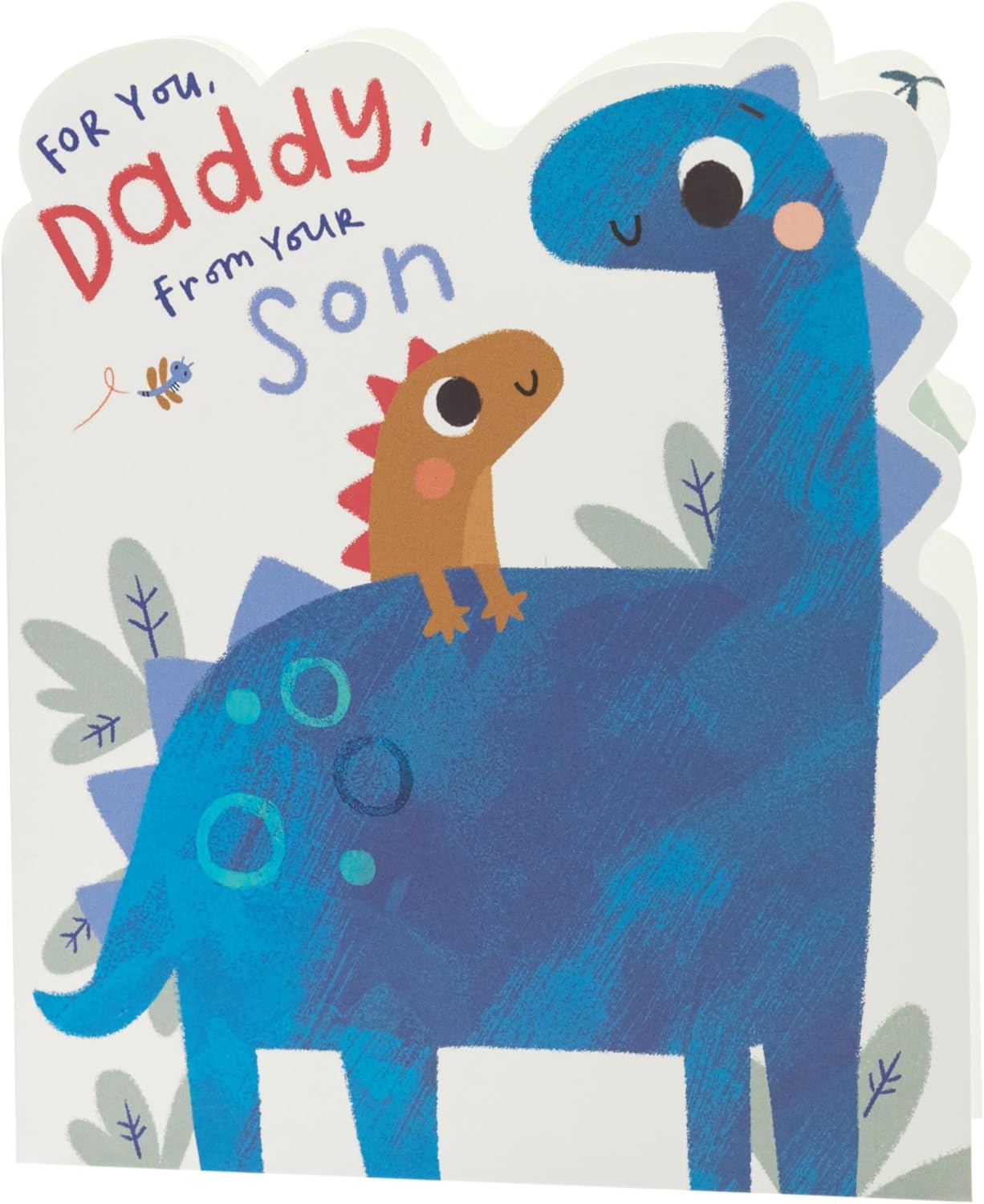 UK Greetings Father's Day card for daddy from son, featuring an adorable design and heartfelt message in a greeting card.