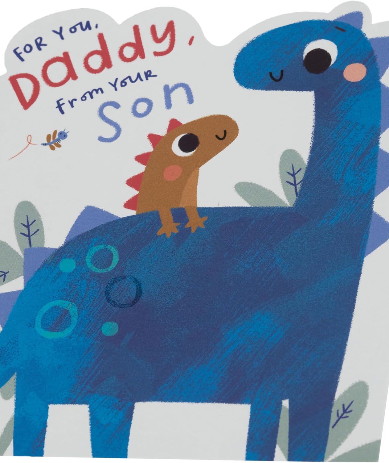 UK Greetings Father’s Day greeting card for Daddy from your son, featuring an adorable and colorful design.