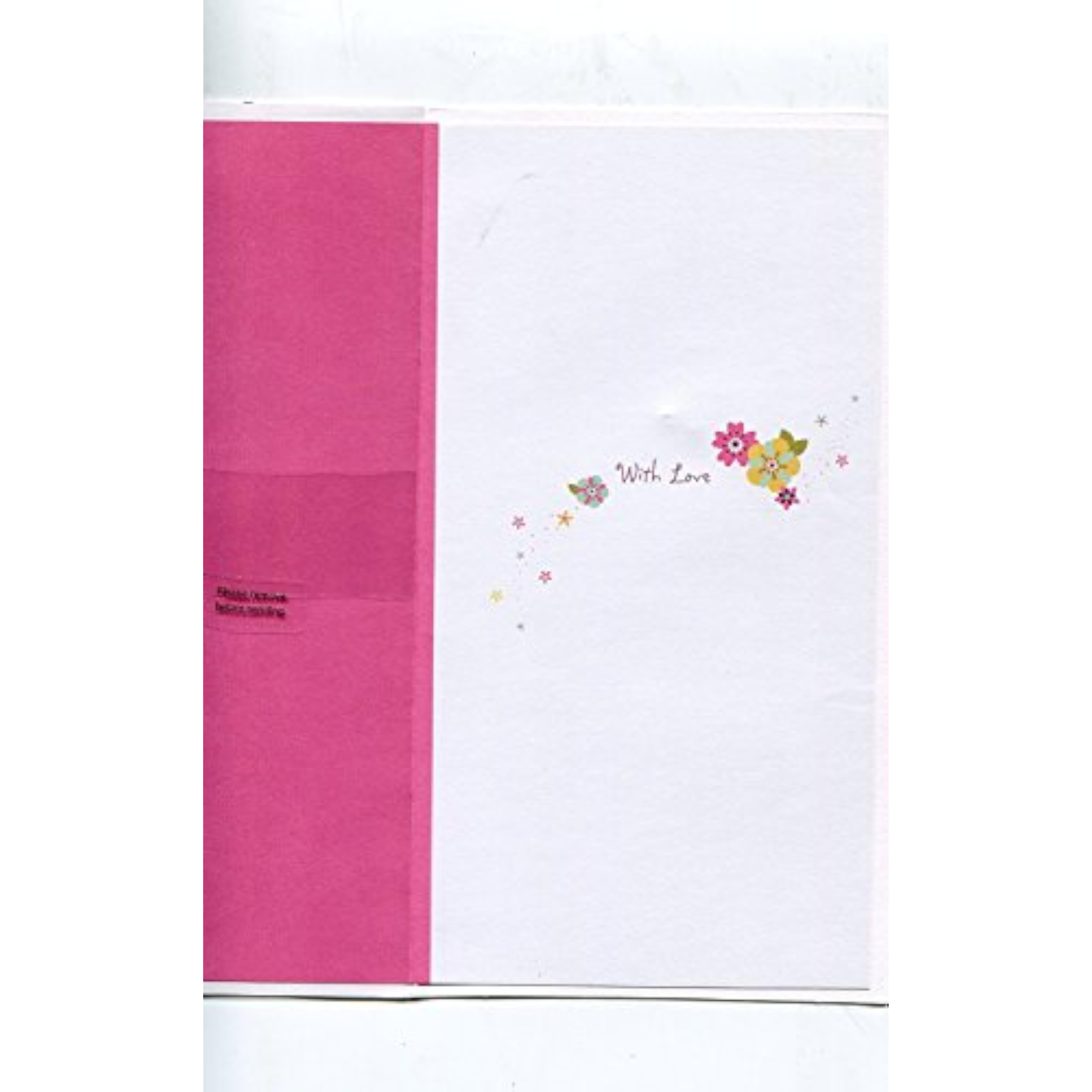 UK Greetings floral birthday card for daughter-in-law featuring colorful floral design and heartfelt message.