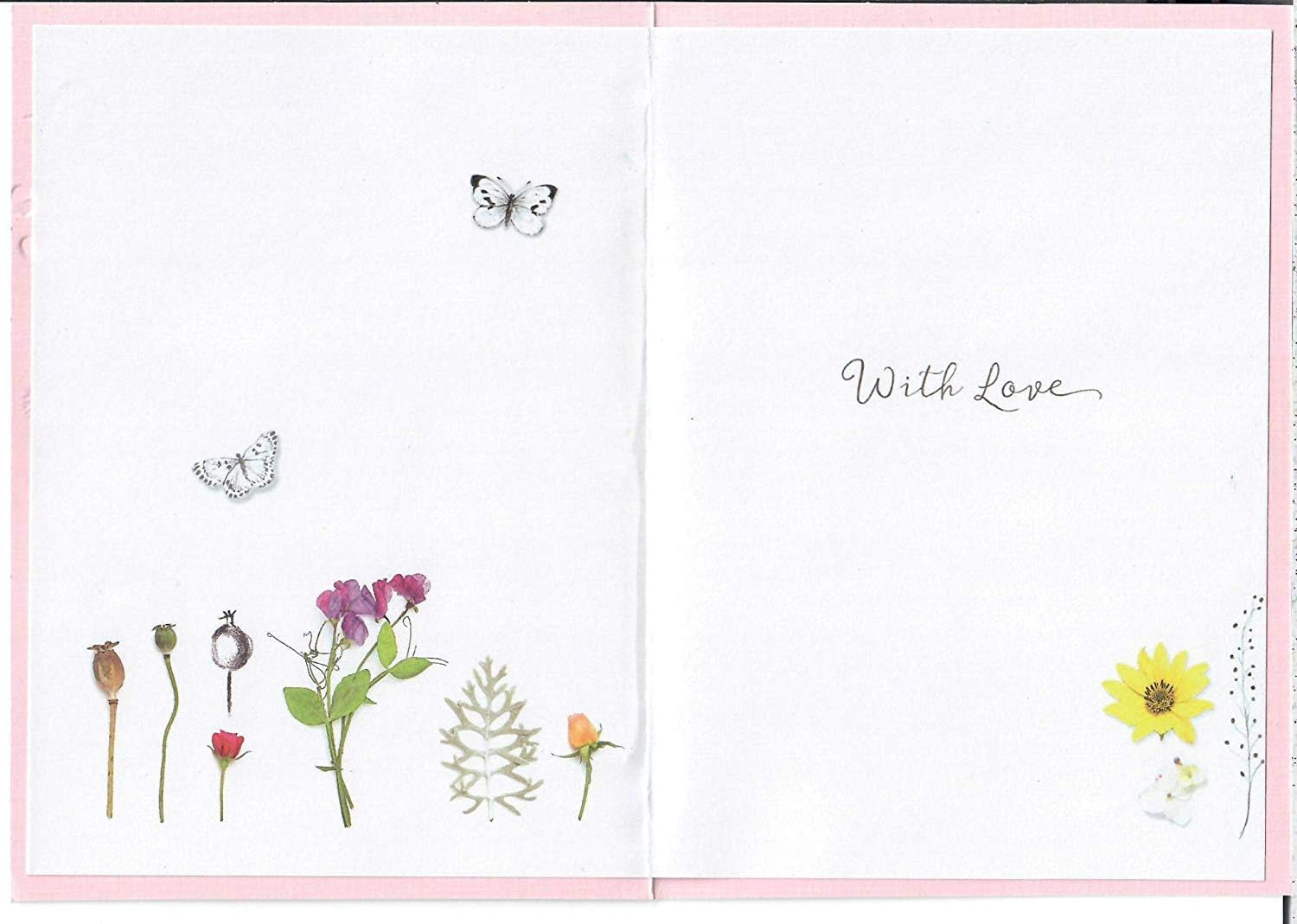 UK Greetings Flowers Especially for You greeting card featuring colorful floral design for special occasions.