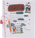 UK Greetings for My Ridiculously Lovely Boyfriend greeting card, featuring colorful design and heartfelt message for special occasions.