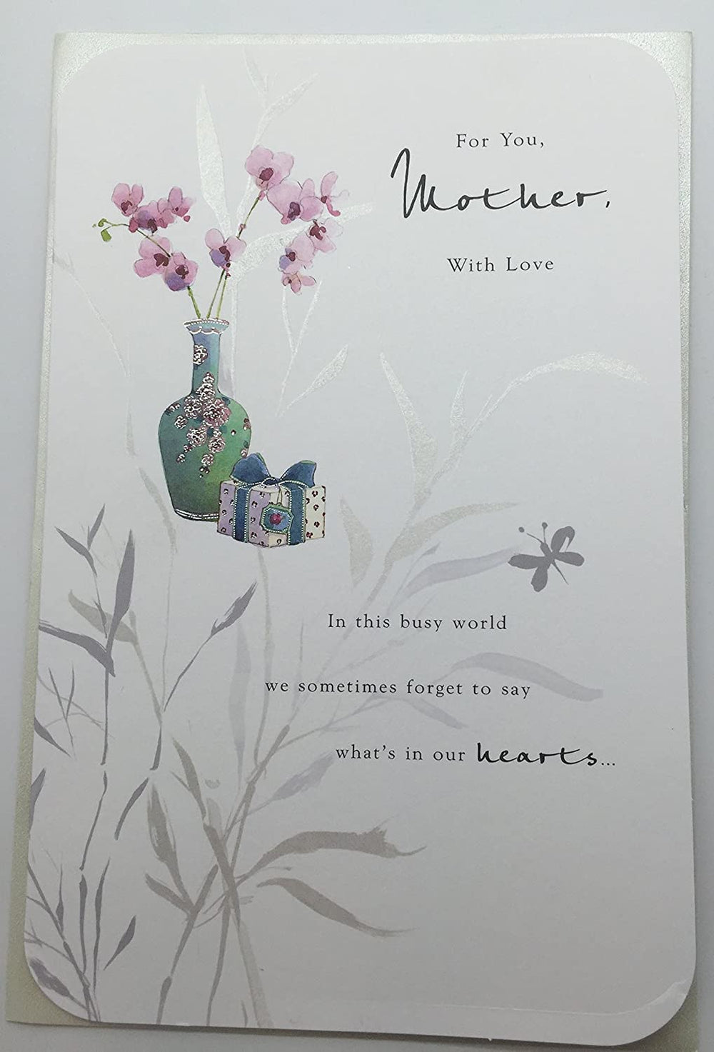 UK Greetings For You Mother birthday greeting card featuring colorful floral design and heartfelt message for celebrating mom.