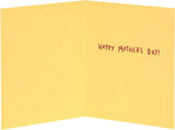 UK Greetings Freddie Mercury Mother's Day card featuring vibrant design and artistic illustration, perfect for celebrating moms.