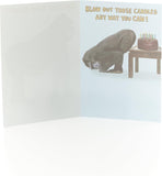 UK Greetings funny birthday card featuring humorous "Another Year Older" message, perfect for celebrating with laughter.