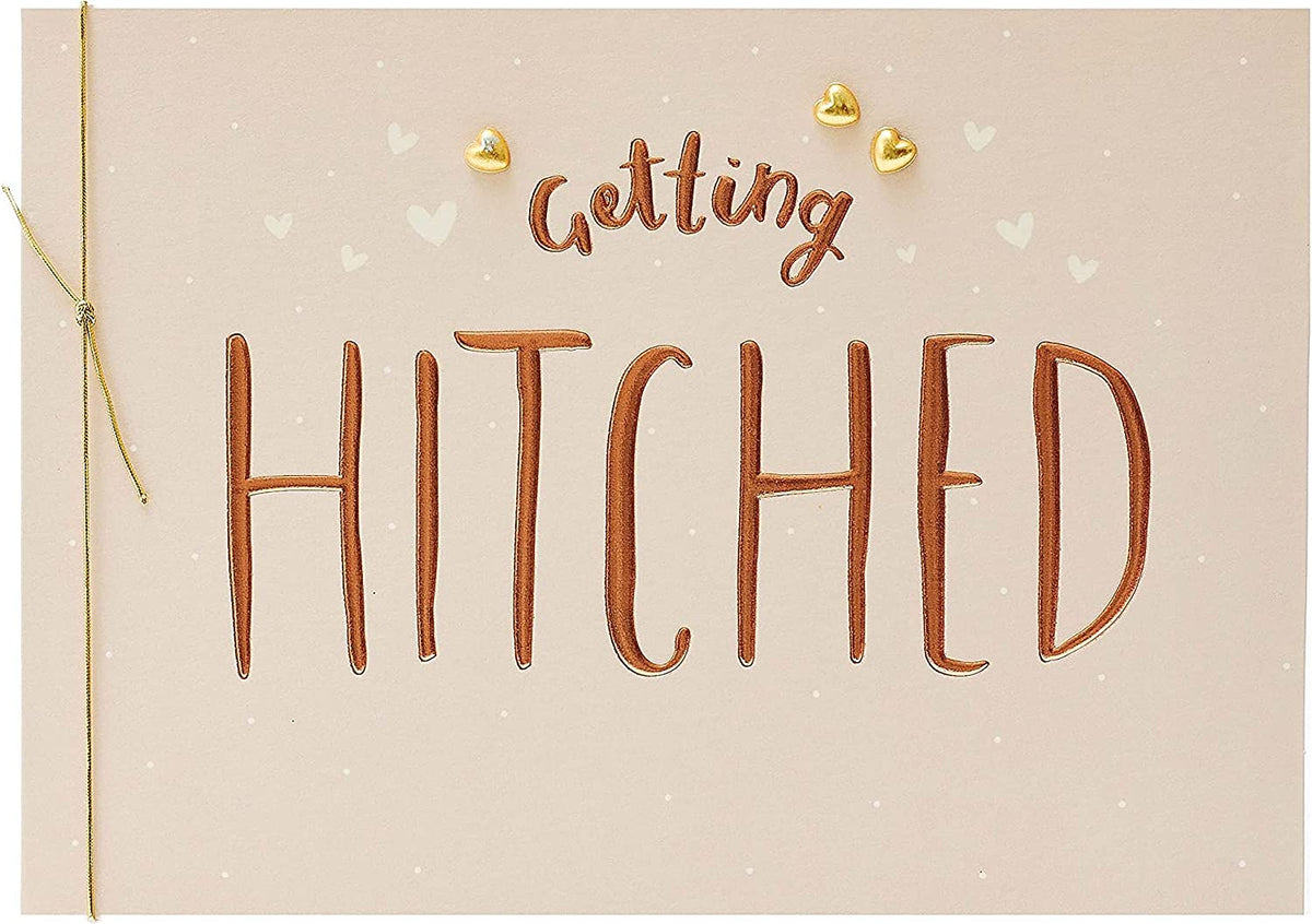 UK Greetings wedding congratulations card featuring elegant design, perfect for celebrating a couple's special day.