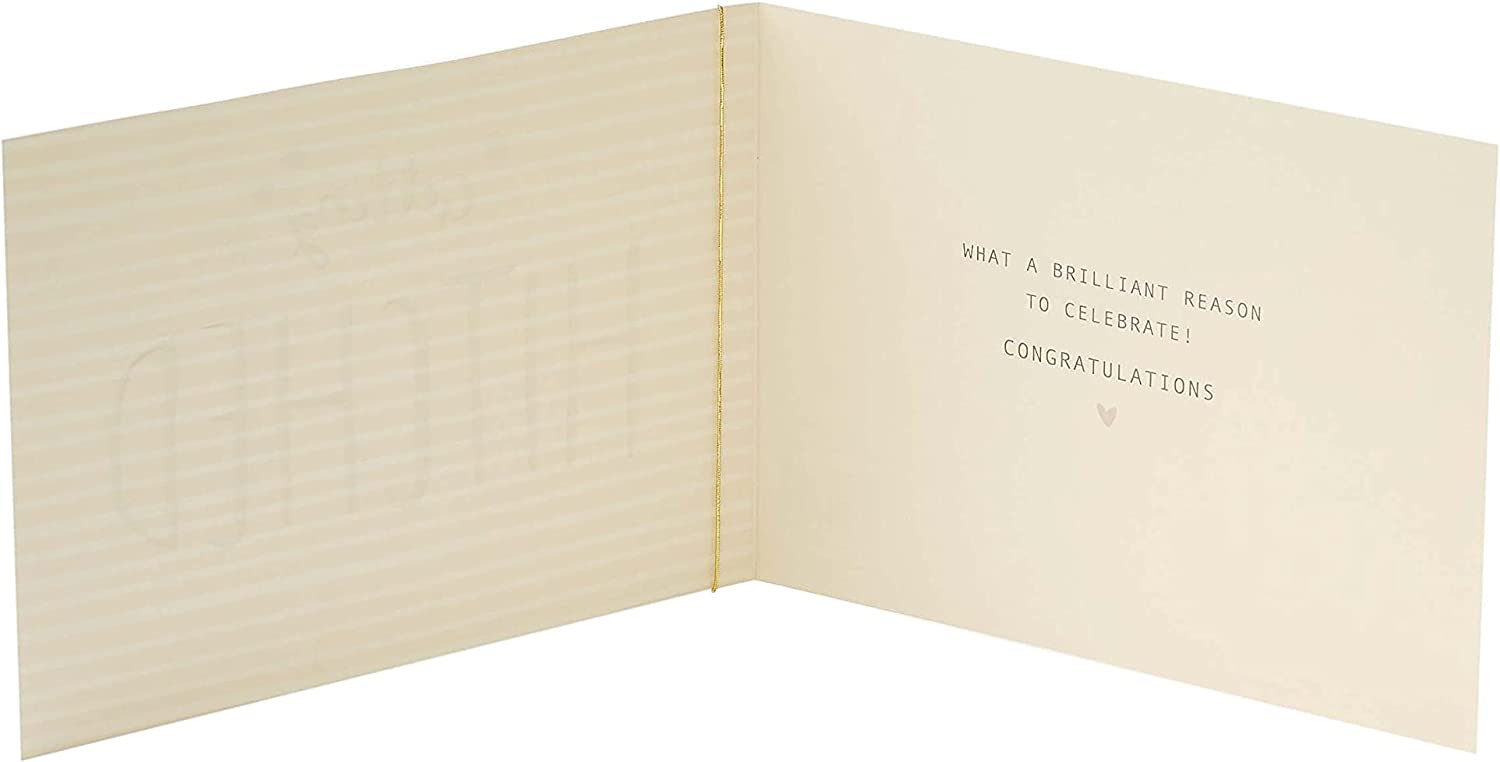 UK Greetings wedding congratulations card featuring elegant design, perfect for celebrating newlyweds on their special day.