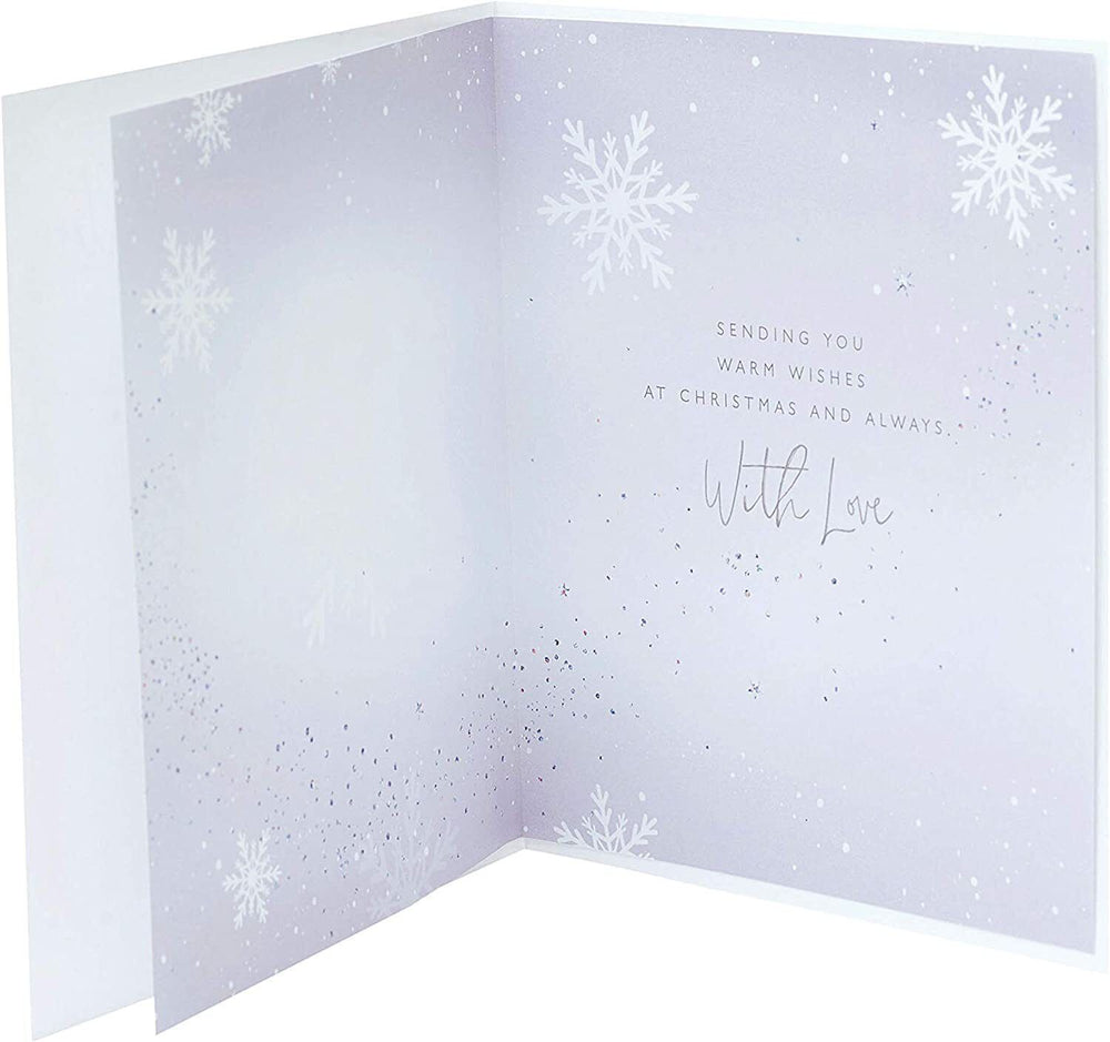 UK Greetings Granddaughter Christmas Card featuring festive holiday design for celebrating Christmas with a loved granddaughter