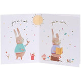 UK Greetings Grandma birthday card featuring a cute rabbit design with an envelope, perfect for celebrating special occasions.
