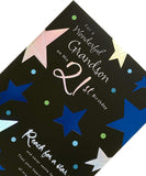 UK Greetings Grandson 21st Birthday Card featuring colorful design and heartfelt message for celebrating a grandson's milestone.