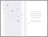 UK Greetings Christmas greeting card featuring "Someone Special" by Helen Steiner Rice with traditional holiday design.