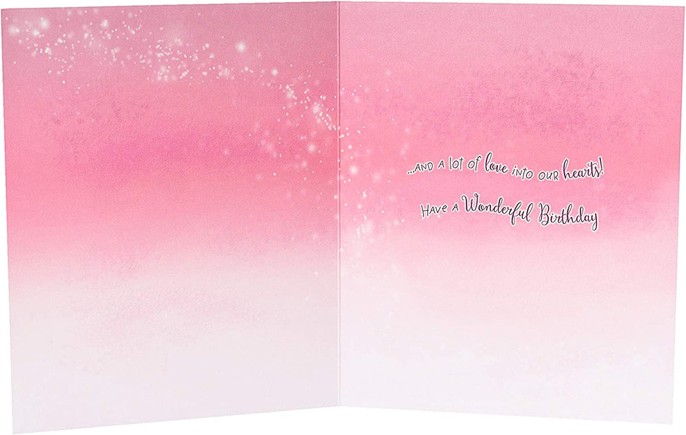 UK Greetings Happy Birthday Daughter Card featuring a spellbound fairy design, perfect for celebrating her special day.