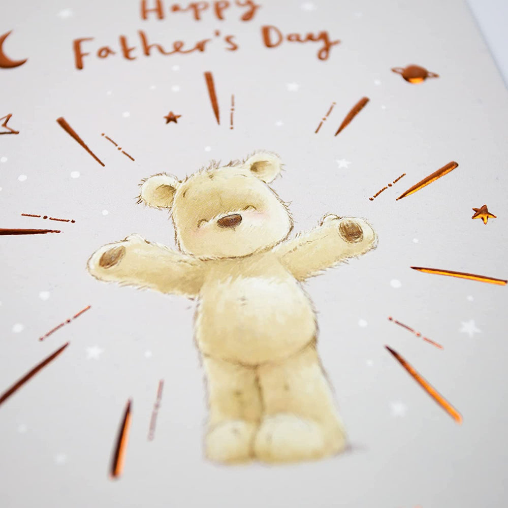UK Greetings Father's Day card with cheerful design and "You're the Best" message, perfect for celebrating dads.