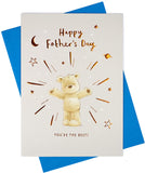UK Greetings Father’s Day card featuring a heartfelt message, designed to celebrate and honor dads on Father’s Day.