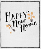UK Greetings Happy New Home greeting card with cheerful design, perfect for celebrating new house milestones.