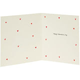 UK Greetings Heart Air Balloon Valentines Day Card featuring a colorful air balloon design and romantic message inside.