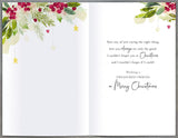 UK Greetings Holly & Ivy Special Friend greeting card, featuring festive Holly & Ivy design, ideal for special occasions.
