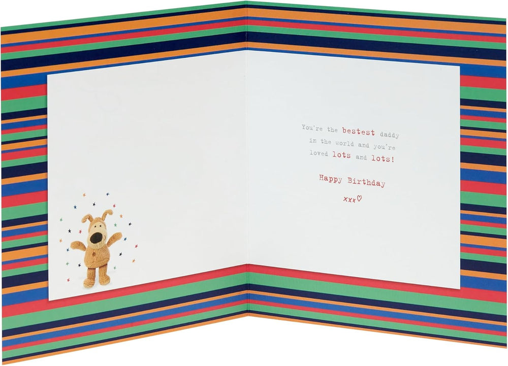 UK Greetings Bday Daddy 55 greeting card featuring colorful birthday message and festive design, perfect for celebrating Dad.
