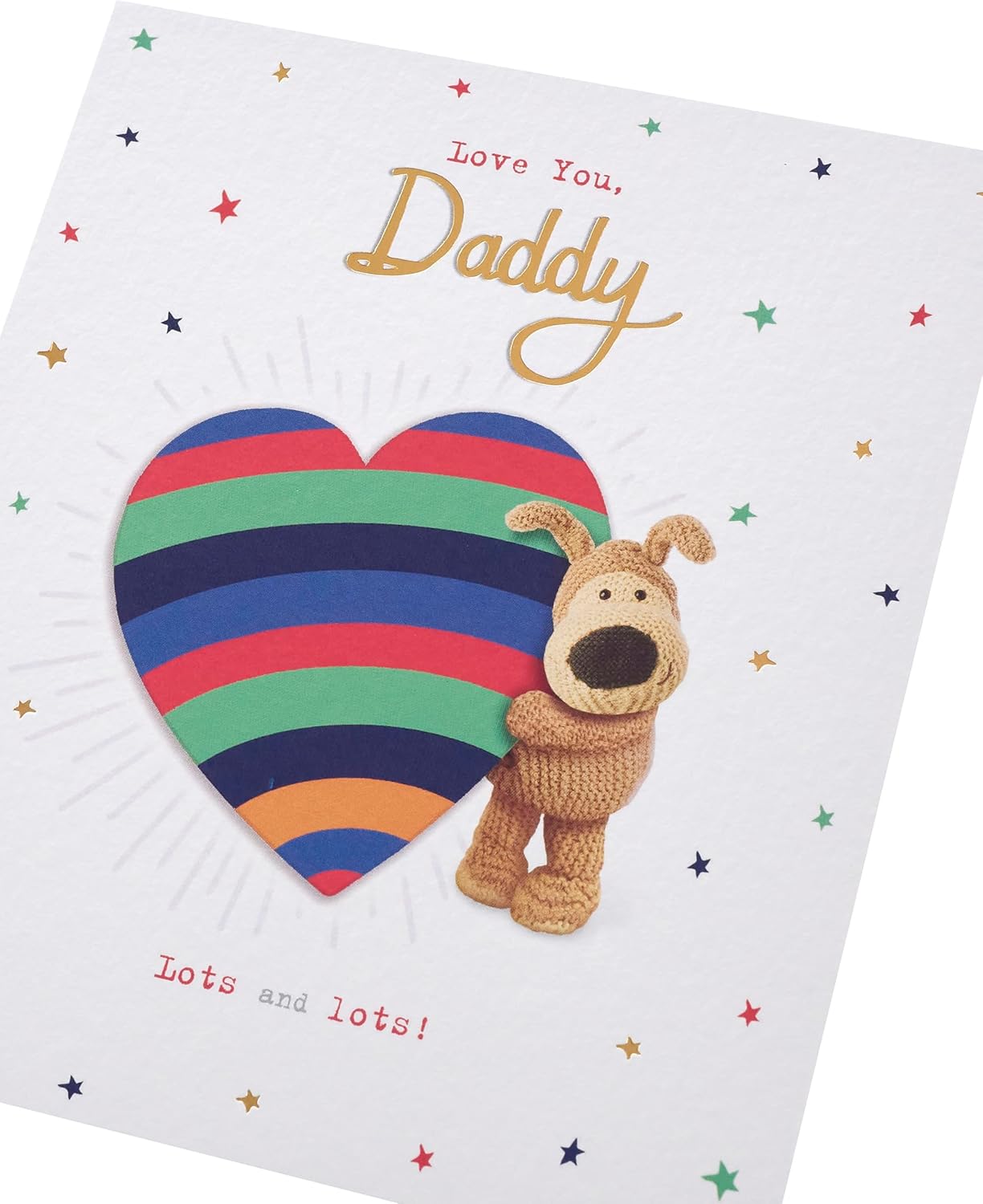 UK Greetings Bday Daddy 55 greeting card with integrated design, featuring festive birthday imagery for a special dad.