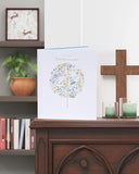 UK Greetings Communion greeting card featuring a heartfelt design, ideal for celebrating a special religious occasion.