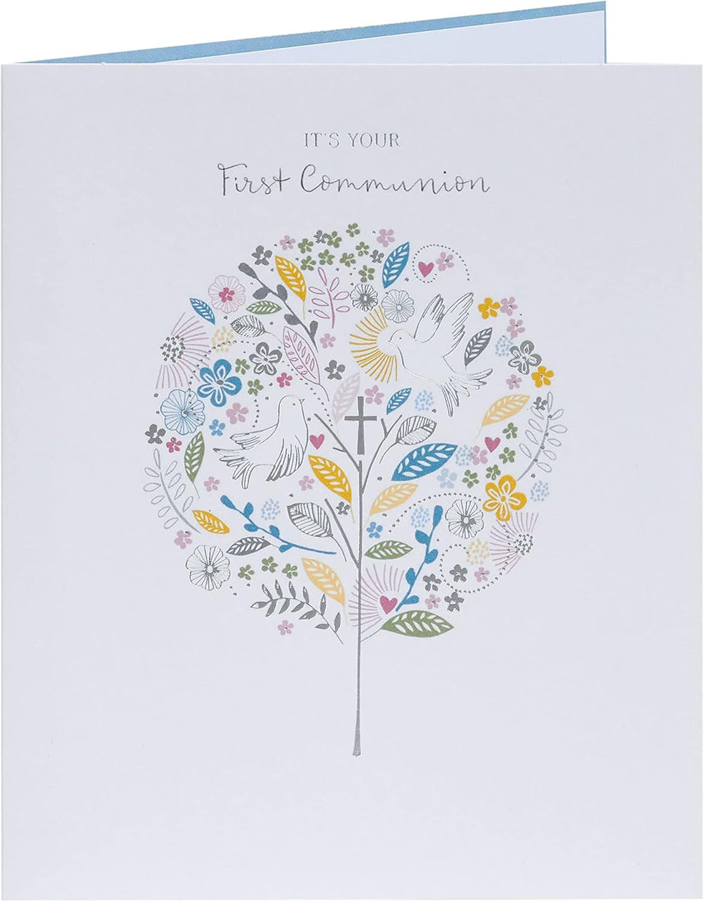 UK Greetings Communion greeting card featuring a religious design, ideal for celebrating a special communion occasion.