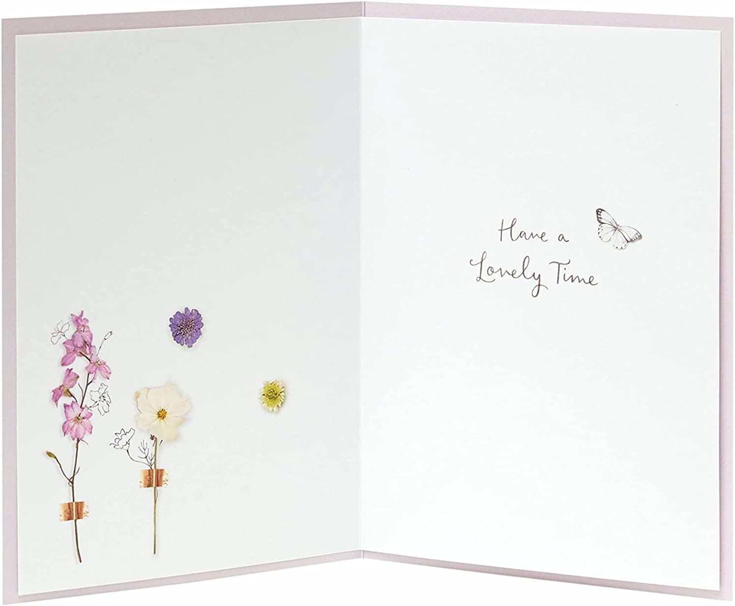 UK Greetings Into the Meadow floral birthday card featuring colorful floral design, perfect for celebrating special occasions.