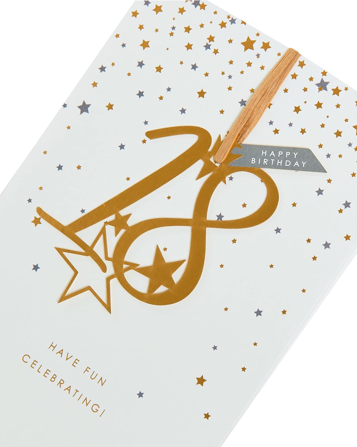 UK Greetings Keepsake 18th Birthday Card with colorful design and heartfelt message, perfect for celebrating a special 18th birthday.