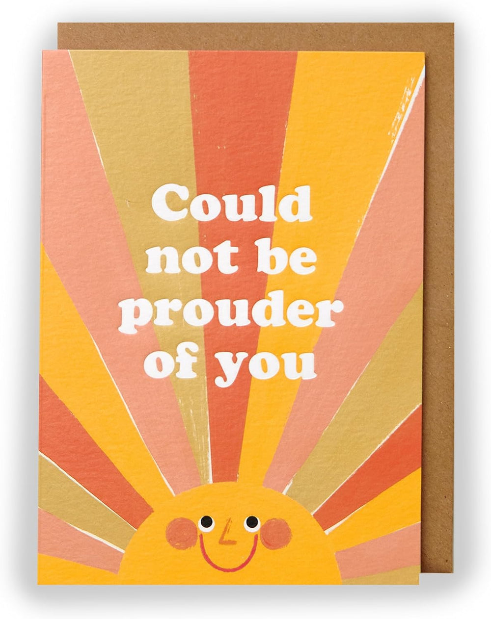 UK Greetings Kindred greeting card featuring heartfelt message and elegant design, perfect for expressing pride and love.