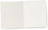 UK Greetings Kindred Happy Birthday card with gold foil accents, featuring elegant floral design and festive lettering.