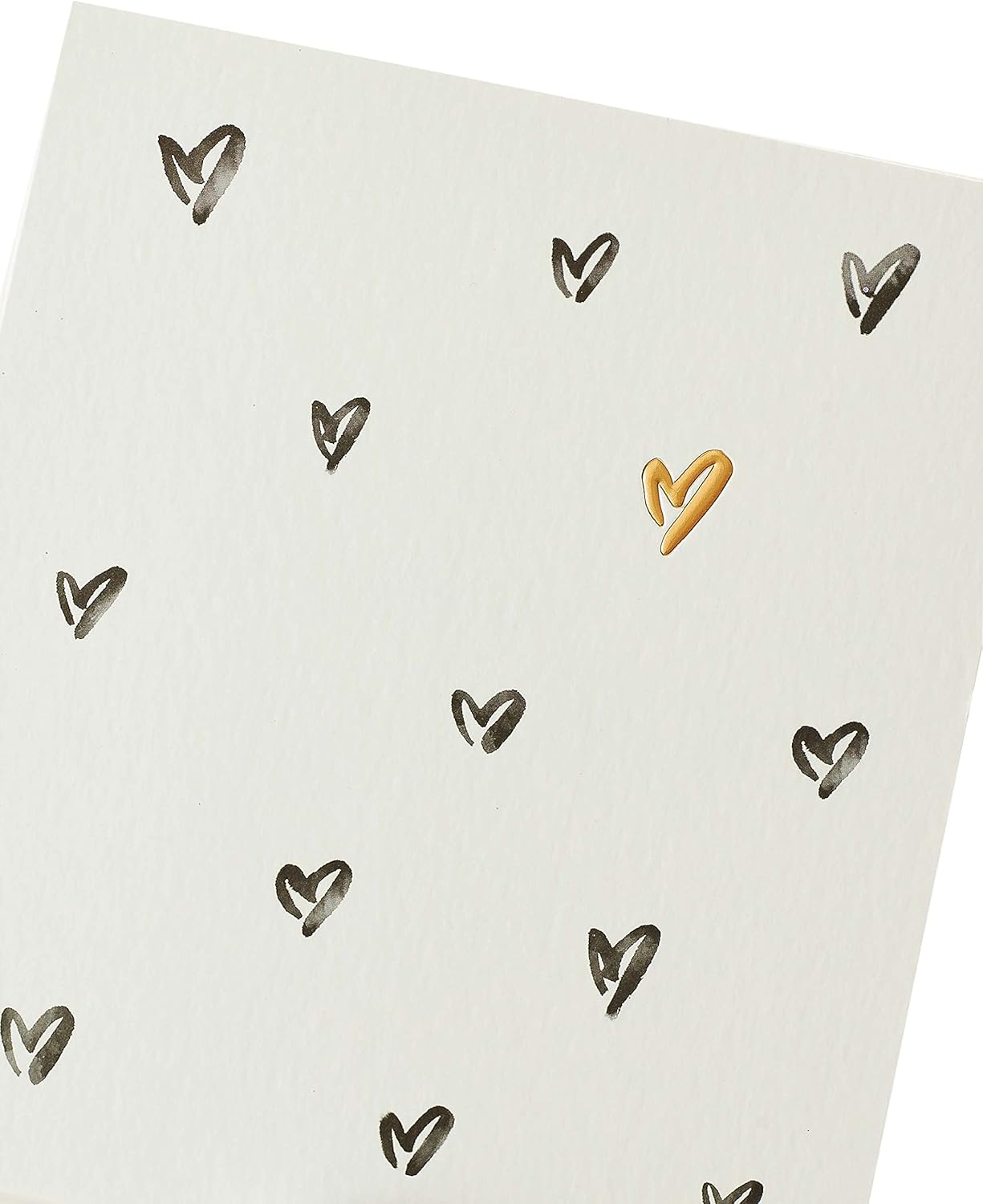 UK Greetings Love Hearts greeting card featuring colorful heart designs and heartfelt message for special occasions.