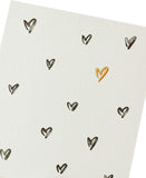 UK Greetings Love Hearts greeting card featuring colorful heart designs and heartfelt message for special occasions.