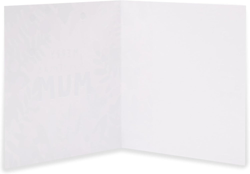 UK Greetings Kindred Merry Christmas Mum greeting card featuring festive holiday design for Christmas wishes.