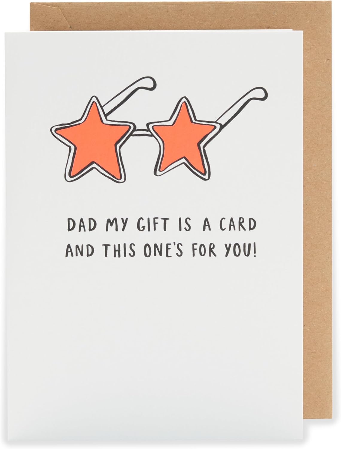 UK Greetings Father's Day card from the Kindred collection featuring a heartfelt message and decorative design.