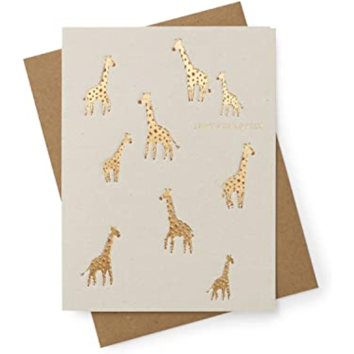 UK Greetings Kindred New Baby Girl congratulations card, colorful greeting card with joyful baby-themed design.
