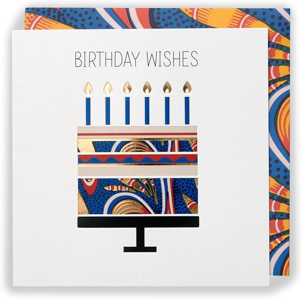 UK Greetings Kindred X Afrotouch birthday wishes greeting card featuring vibrant design and heartfelt message.