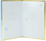 UK Greetings congratulation card for grandson celebrating graduation, featuring colorful design and heartfelt message.