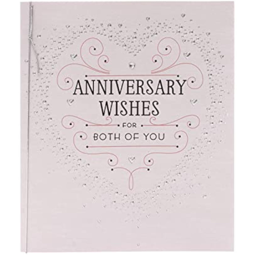 Elegant UK Greetings luxury anniversary greeting card for couples, featuring a refined design suitable for celebrating special milestones.