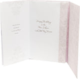 UK Greetings Man I Love birthday card with a lovely verse, featuring a heartfelt design perfect for celebrating special occasions.
