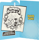 UK Greetings Marvel Spider-Man 3rd birthday card with badge featuring Spider-Man illustration on colorful greeting card for kids' celebrations
