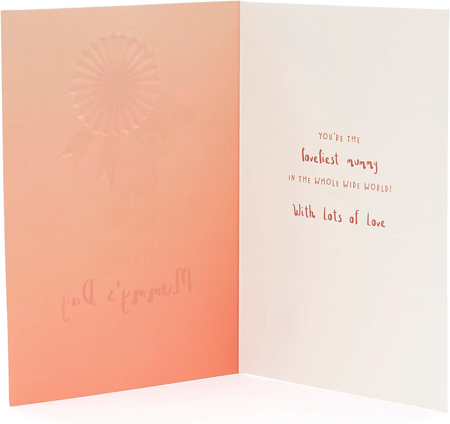 UK Greetings Mother's Day card featuring a mummy design, perfect for celebrating moms on Mother's Day.