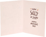 UK Greetings Mother's Day card with envelope, featuring a lovely illustration design, measuring 140 x 195mm.