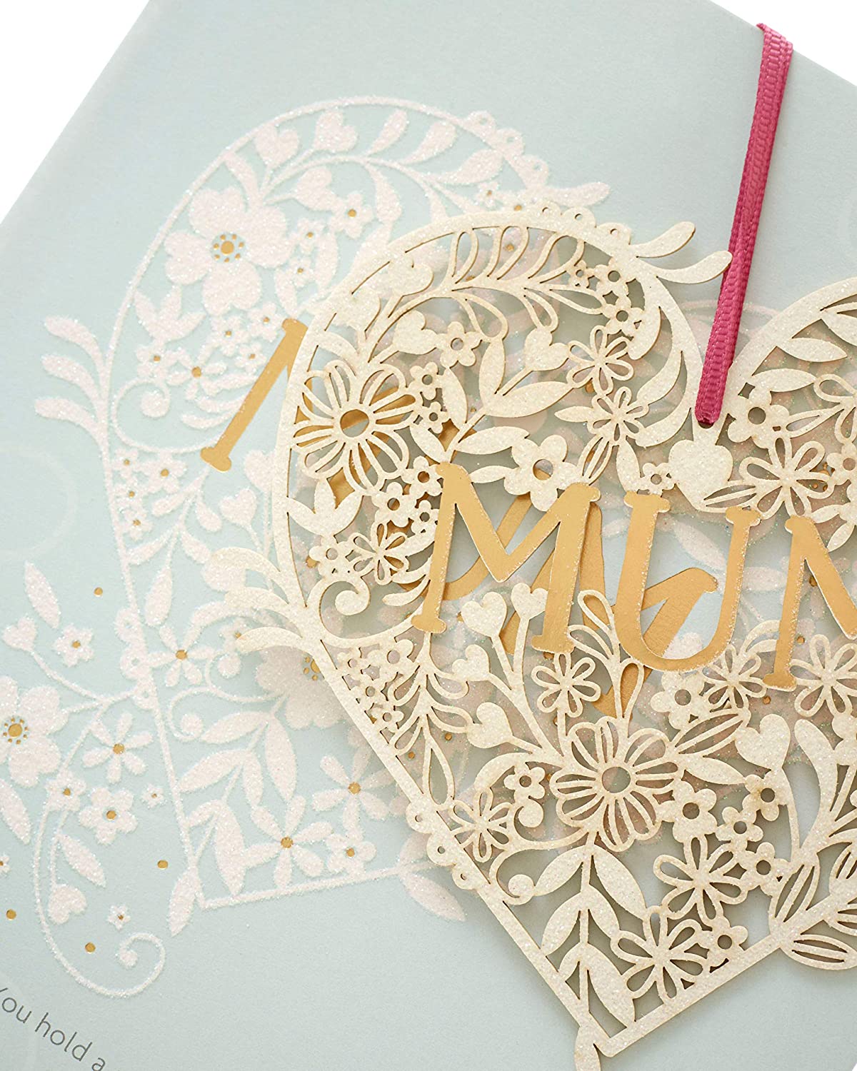 Luxury handmade UK Greetings Mum birthday card featuring elegant design and heartfelt message, perfect for celebrating mothers.