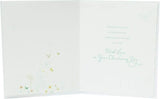 UK Greetings New Baby Boy Godson Christening Card featuring colorful design and heartfelt message for special occasion