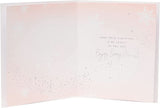 UK Greetings Niece Chocolate Christmas Card, festive greeting card with holiday-themed design for nieces.