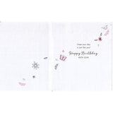 UK Greetings birthday card for a fun, fantastic, and special niece featuring colorful, cheerful design and heartfelt message.