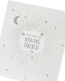 UK Greetings Parents to Be Baby Shower Card featuring congratulatory message for new parents, ideal for celebrating a special arrival