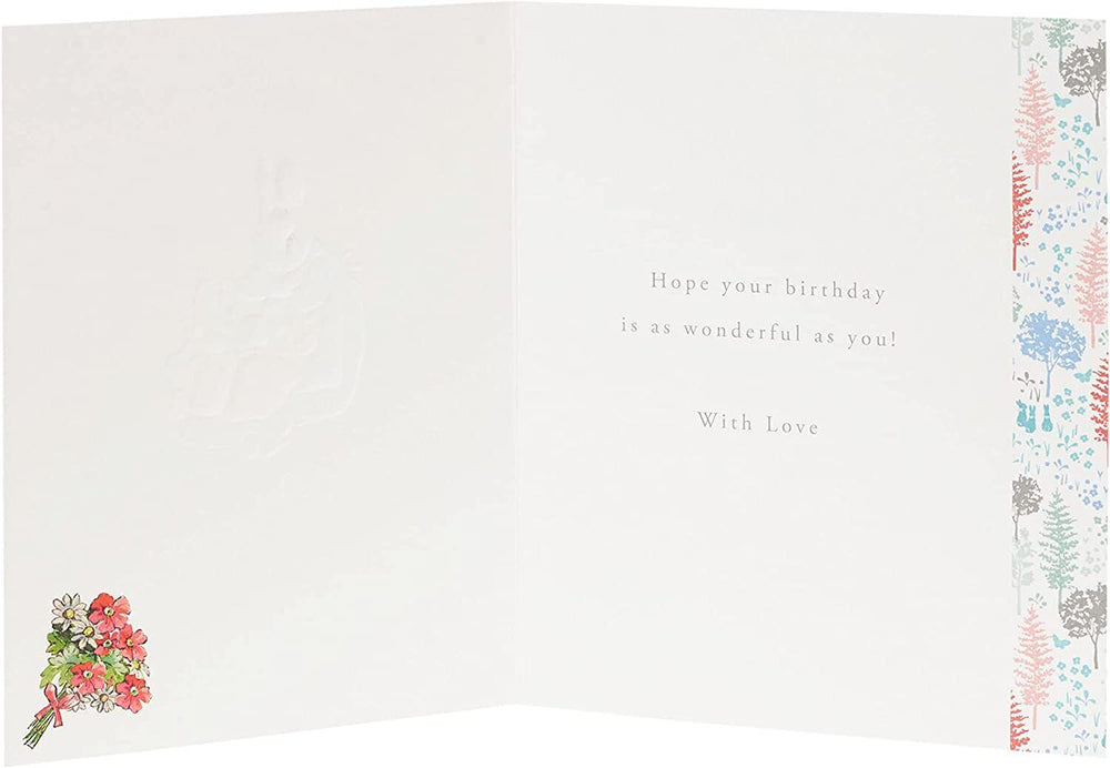 UK Greetings Peter Rabbit Grandma birthday card featuring colorful illustration, perfect for celebrating grandma's special day.